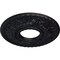 Ekena Millwork Hurley Ceiling Medallion (Fits Canopies up to 7 1/4"), 22 1/8"OD x 7 1/4"ID x 1 3/4"P, Steel Gray CM26HUSGS - alternate 2